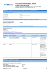 Colle contact KS205 - 750ML - SDS